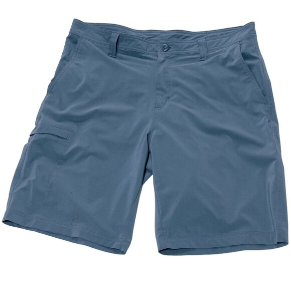 COLUMBIA Men's Shorts Blue Performance Regular Fit Polyester Stretch Size 36 - Picture 10 of 11